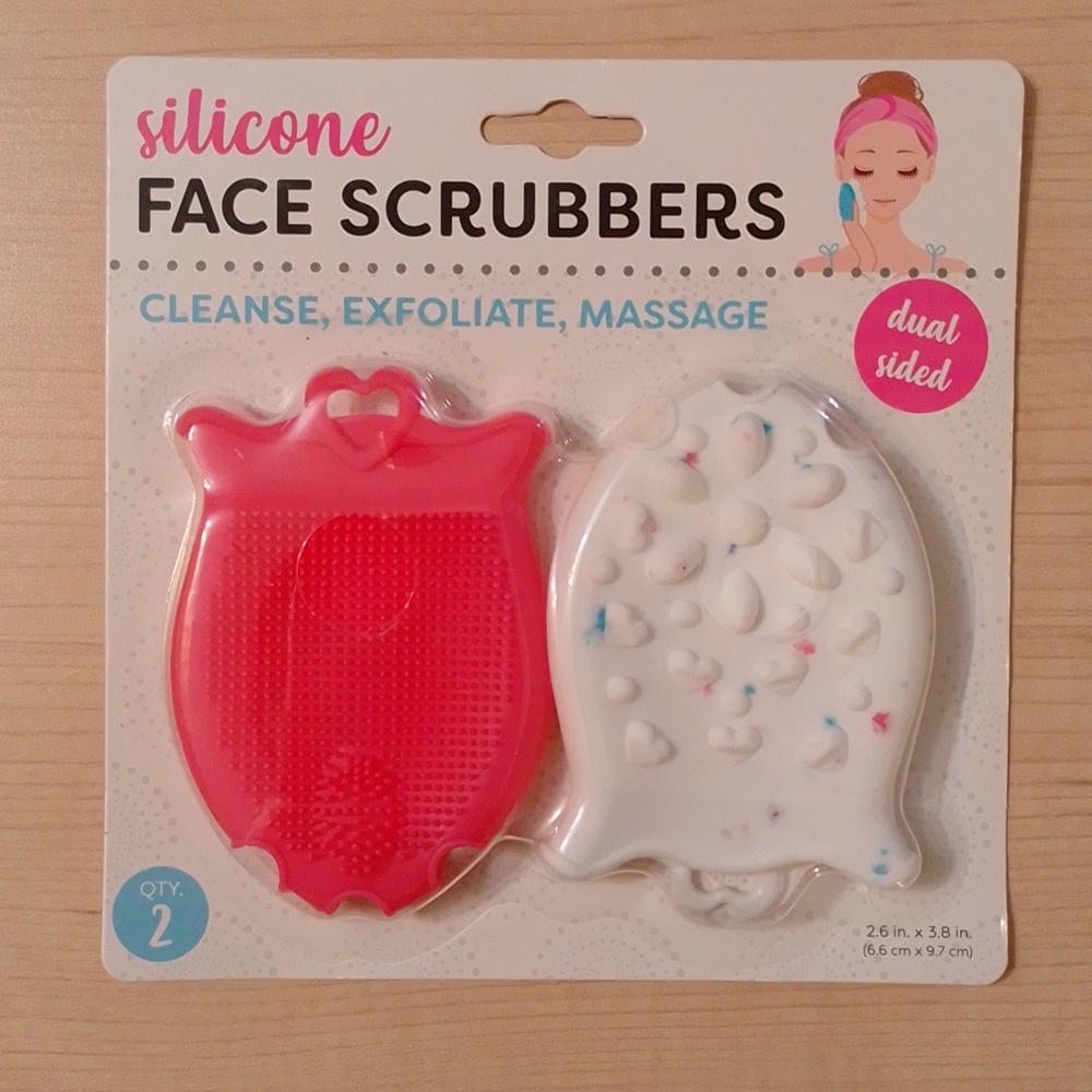 *2/$10* Silicone Face Scrubbers Cloth Cleanser Exfoliator Massager